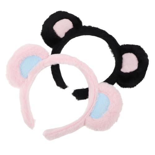 WOONEKY 2 Stück Teiliges Bärenohren Stirnband aus Weichem Hautfreundlichem Material Verstellbar für Damen und Erwachsene Perfektes Accessoire für Party Cosplay Halloween und Hautpflege WOONEKY 2 Stück Teiliges Bärenohren Stirnband aus Weichem Hautfreundlichem Material Verstellbar für Damen und Erwachsene Perfektes Accessoire für Party Cosplay Halloween und Hautpflege von WOONEKY