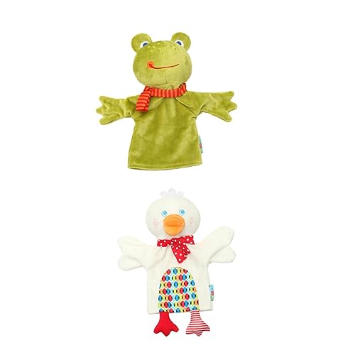WOONEKY 2 Stück Teiliges Handpuppen Cartoon Tier Handpuppe aus Langlebigem Material Interaktives für Eltern Junge Mädchen Kommunikation Fördert Sprachentwicklung und Soziales Lernen WOONEKY 2 Stück Teiliges Handpuppen Cartoon Tier Handpuppe aus Langlebigem Material Interaktives für Eltern Junge Mädchen Kommunikation Fördert Sprachentwicklung und Soziales Lernen von WOONEKY