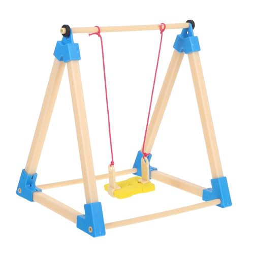 WOONEKY 2 Stück Teiliges Miniatur Puppenhaus Schaukelset Fein Verarbeitetes DIY Mikro Landschaftsspielplatz Zubehör Einfache Montage Vielseitige Dekoration für Puppenhaus Garten und WOONEKY 2 Stück Teiliges Miniatur Puppenhaus Schaukelset Fein Verarbeitetes DIY Mikro Landschaftsspielplatz Zubehör Einfache Montage Vielseitige Dekoration für Puppenhaus Garten und von WOONEKY