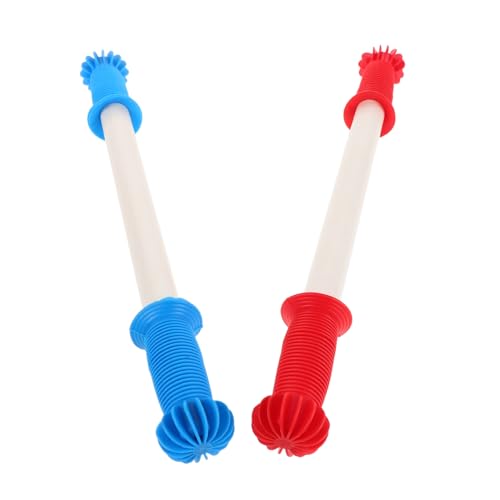 WOONEKY 2 Stück Teiliges Schaukelpferd Griffe Weicher Kunststoff Ergonomisch Bunter Griff Komfortabel Sicher Für Junge Mädchen Holzschaukelpferd Zubehör von WOONEKY