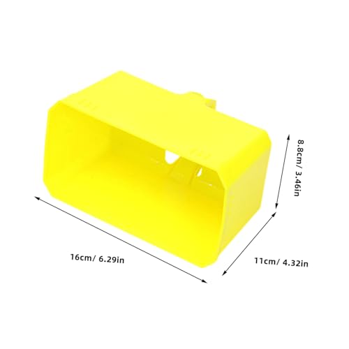 WOONEKY 2 Stück Teiliges Schneebrick Form aus Robustem Kinderfreundlich mit Großem Griff für Einfachen Halt für Schnee Sand und Matsch Vielseitige Outdoor bausteine Zufällige Farbe von WOONEKY