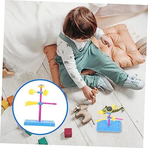 WOONEKY 2 Stück Teiliges Stem Experimentier Windrichtungsanzeiger aus Sicherem Handgefertigtes Wissenschaftsspielzeug für Mädchen und Jungen Ab Schulalter Fördert Praktische Lernfähigkeit WOONEKY 2 Stück Teiliges Stem Experimentier Windrichtungsanzeiger aus Sicherem Handgefertigtes Wissenschaftsspielzeug für Mädchen und Jungen Ab Schulalter Fördert Praktische Lernfähigkeit von WOONEKY