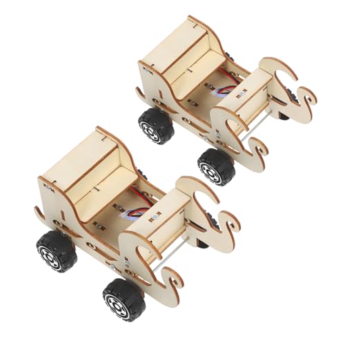 WOONEKY 2 Stück Teiliges Stem für DIY Holzmodell Auto Bausatz mit Präzisem Sprachsensor Interaktives Lernspielzeug für Wissenschaft Technik und Praktische Montage WOONEKY 2 Stück Teiliges Stem für DIY Holzmodell Auto Bausatz mit Präzisem Sprachsensor Interaktives Lernspielzeug für Wissenschaft Technik und Praktische Montage von WOONEKY
