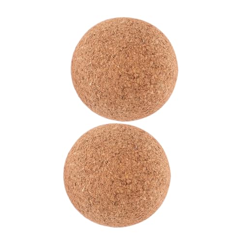 WOONEKY 2 Stück Tischfußballbälle aus Robustem Holz Mini Ersatzbälle für Indoor Tischkicker für Präzise Kontrolle Langlebig und Vielseitig für Büro Zuhause und Freizeit von WOONEKY