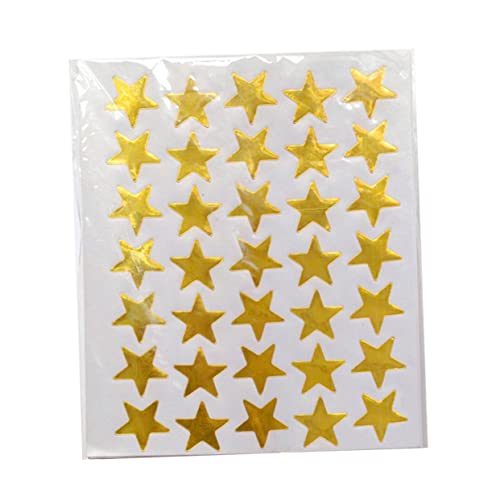 WOONEKY 20 Packungen Fünfzackige Sternaufkleber Bunte Belohnungsaufkleber für Jugendliche Selbstklebende Sticker Gold Silber Rot und Farben für Scrapbooking und Kreative Bastelprojekte WOONEKY 20 Packungen Fünfzackige Sternaufkleber Bunte Belohnungsaufkleber für Jugendliche Selbstklebende Sticker Gold Silber Rot und Farben für Scrapbooking und Kreative Bastelprojekte von WOONEKY