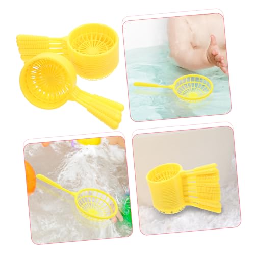 WOONEKY 20 Stück Angelspiel Teiliges Kunststoff Kescher Leichtes Fangnetz für Mädchen Jungen Outdoor Wasserspielzeug Entwickelt Hand Auge Koordination und Spielerischem Angelerlebnis von WOONEKY