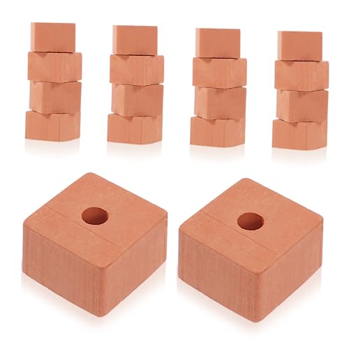 WOONEKY 20 Stück Mauerziegel Modell, Märchengarten Mauerziegel Modell, Kinder Bauspielzeug, Mini Ziegel, Tonziegel Modell, Puppenhaus Dachziegel, Simulationsziegel, Miniatur Ziegel, WOONEKY 20 Stück Mauerziegel Modell, Märchengarten Mauerziegel Modell, Kinder Bauspielzeug, Mini Ziegel, Tonziegel Modell, Puppenhaus Dachziegel, Simulationsziegel, Miniatur Ziegel, von WOONEKY