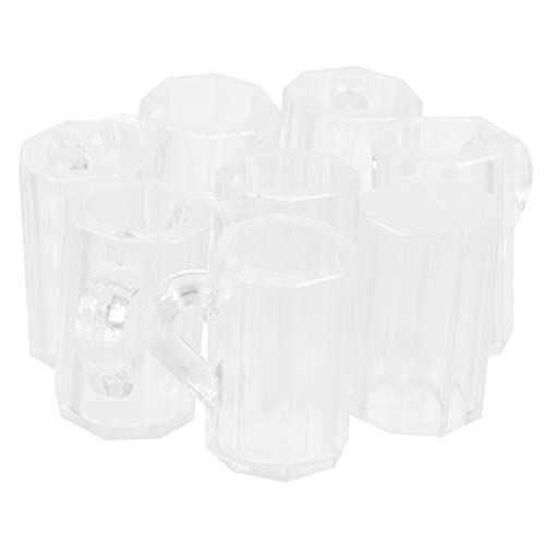 WOONEKY 20 Stück Teiliges Bierkrüge für Puppenhäuser Realistische Deko Modelle für Mini Szenen Ergänzung für Ihre Spielzeugküche und Bar von WOONEKY