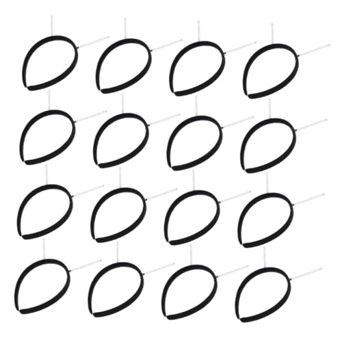 WOONEKY 20 Stück Teiliges Diy Haarband mit Federn für Schwarzes Kopfaccessoire für Halloween Kostüme und Partys Robuste und Bequeme Haarreifen mit Sicherem WOONEKY 20 Stück Teiliges Diy Haarband mit Federn für Schwarzes Kopfaccessoire für Halloween Kostüme und Partys Robuste und Bequeme Haarreifen mit Sicherem von WOONEKY