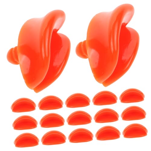 WOONEKY 20 Stück Teiliges Mini Entenschnäbel aus Kunststoff DIY Ersatzteile für Entenspielzeug Langlebige Bastelzubehör Geeignet für Puppen und Handgemachte Enten WOONEKY 20 Stück Teiliges Mini Entenschnäbel aus Kunststoff DIY Ersatzteile für Entenspielzeug Langlebige Bastelzubehör Geeignet für Puppen und Handgemachte Enten von WOONEKY