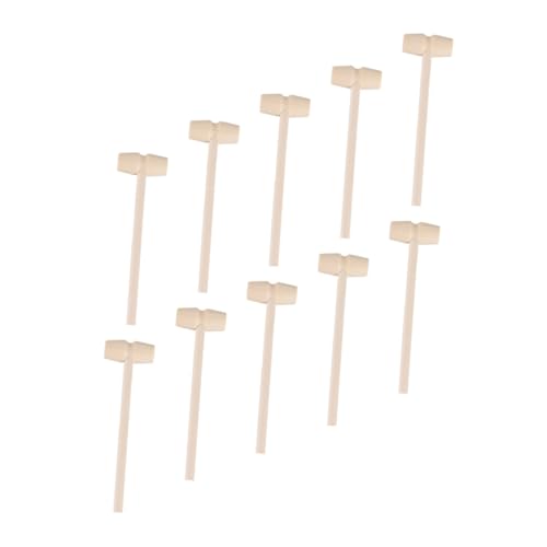 WOONEKY 20 Stück Teiliges Mini Holzhammer Praktischer Mallet Hammer Abgerundete Kanten Sicher Fördert Hand Augen Koordination und Geschicklichkeit für Jungen Mädchen WOONEKY 20 Stück Teiliges Mini Holzhammer Praktischer Mallet Hammer Abgerundete Kanten Sicher Fördert Hand Augen Koordination und Geschicklichkeit für Jungen Mädchen von WOONEKY