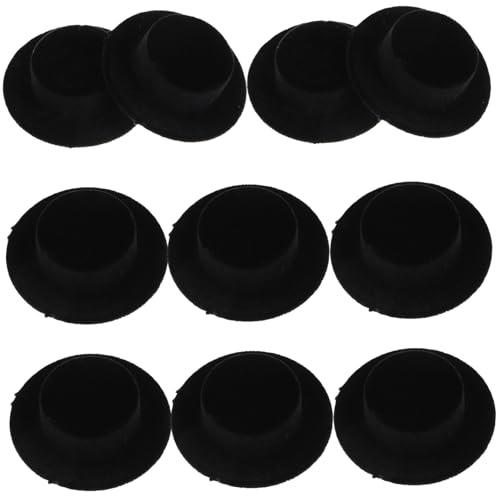 WOONEKY 20 Stück Teiliges Mini aus Flockiertem Harz Mini Puppenhüte für DIY Basteln Langlebige Weihnachts und Schneemann Deko Geeignet für Handwerksprojekte und Puppendekorationen WOONEKY 20 Stück Teiliges Mini aus Flockiertem Harz Mini Puppenhüte für DIY Basteln Langlebige Weihnachts und Schneemann Deko Geeignet für Handwerksprojekte und Puppendekorationen von WOONEKY