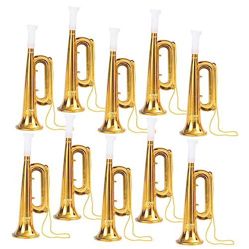 WOONEKY 20 Stück Trompete Kreative Kleine Trompeten für Kleinkinder Musikinstrument für Partys und Veranstaltungen für Vorschulkinder und Schulpreise von WOONEKY