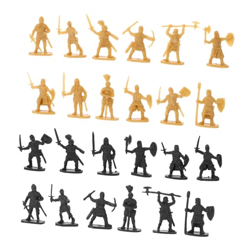 WOONEKY 200 Stück Soldaten Figuren Mittelalterliche Soldaten Spielzeugfiguren aus Robustem Detailreiche Miniaturpersonen für Sandtisch und Dekoration Drinnen und Draußen WOONEKY 200 Stück Soldaten Figuren Mittelalterliche Soldaten Spielzeugfiguren aus Robustem Detailreiche Miniaturpersonen für Sandtisch und Dekoration Drinnen und Draußen von WOONEKY
