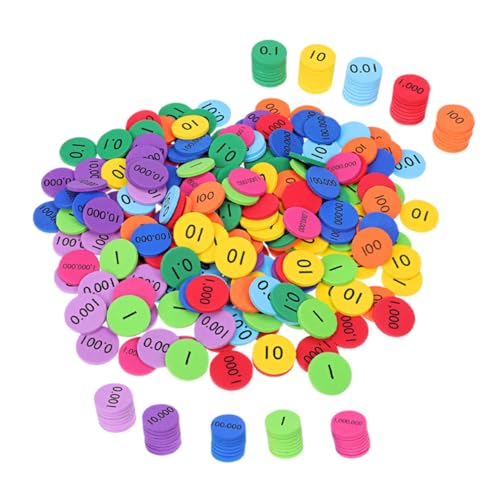 WOONEKY 200 Stück Zahlenplättchen für Lernspielzeug Mathematischen Fähigkeiten Platzwertscheiben für Zuhause und Kindergarten Verbessert Kognitive Fähigkeiten und Hand Augen Koordination WOONEKY 200 Stück Zahlenplättchen für Lernspielzeug Mathematischen Fähigkeiten Platzwertscheiben für Zuhause und Kindergarten Verbessert Kognitive Fähigkeiten und Hand Augen Koordination von WOONEKY