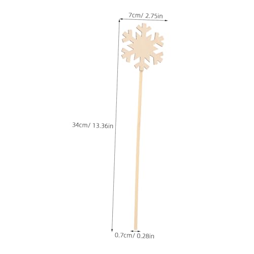 WOONEKY 20stücke Feenstab Aus Holz Zum Bemalen in Engelform Schneeflocken Und Weihnachtsbaum-Design DIY-feenstäbe Für Junge Mädchen Unbemalt Für Basteln Und Partys WOONEKY 20stücke Feenstab Aus Holz Zum Bemalen in Engelform Schneeflocken Und Weihnachtsbaum-Design DIY-feenstäbe Für Junge Mädchen Unbemalt Für Basteln Und Partys von WOONEKY