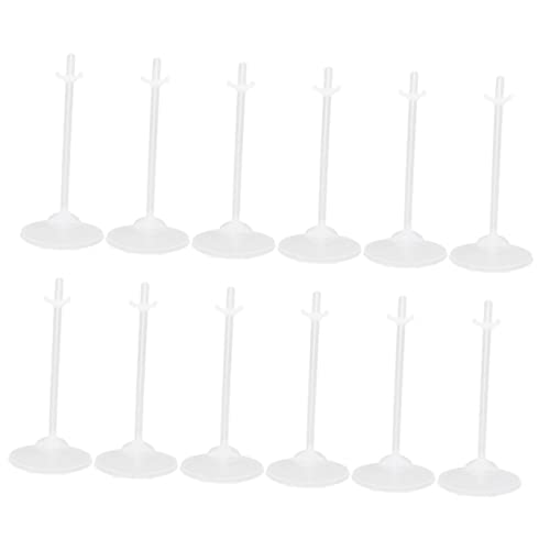 WOONEKY 24 Stück Puppenständer Clip, Puppenstütze, Puppenhalter, Figurenhalter, Ständer, Ausstellungsständer Für Actionfiguren, Puppen, Figurenständer, Figurenständer, Puppenständer, von WOONEKY