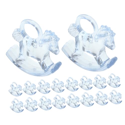 WOONEKY 24 Stück Teiliges Acryl Shower Deko Schaukelpferd für Hochzeiten und Babyparty Dekoration Einzigartige Figuren für Cupcake Toppers und Tischdekorationen WOONEKY 24 Stück Teiliges Acryl Shower Deko Schaukelpferd für Hochzeiten und Babyparty Dekoration Einzigartige Figuren für Cupcake Toppers und Tischdekorationen von WOONEKY