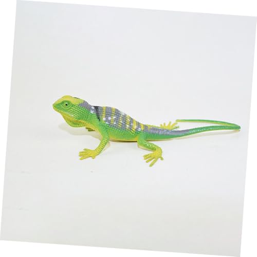 WOONEKY 24 Stück Teiliges Realistische Gecko Figuren Detailgetreue Simulation Leichtes Sicheres Material Pädagogisch Wertvoll für Rollenspiele Halloween und Mottopartys von WOONEKY