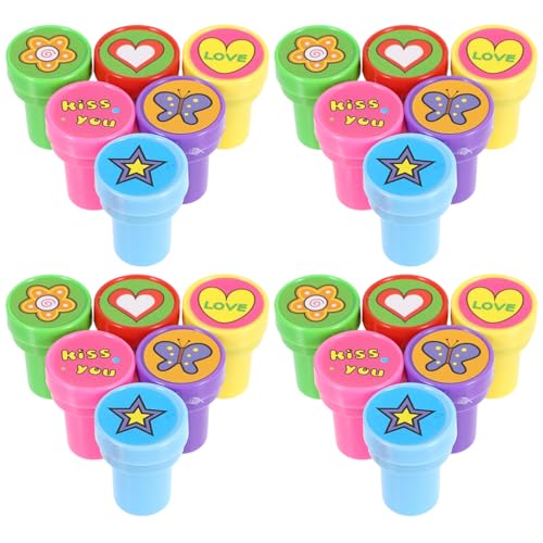 WOONEKY 24 Stück Teiliges Set Kinderstempel mit Frühlingsblumen und Schmetterlingen Robuste Bunte Stempel für Geburtstagsfeiern Gartenpartys und Mitgebsel Kreative Spielzeuge für Füllung WOONEKY 24 Stück Teiliges Set Kinderstempel mit Frühlingsblumen und Schmetterlingen Robuste Bunte Stempel für Geburtstagsfeiern Gartenpartys und Mitgebsel Kreative Spielzeuge für Füllung von WOONEKY