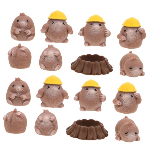 WOONEKY 24stücke Miniaturfiguren Aus Kunstharz Für DIY-gartenzubehör Winzige Tierfiguren Als Schreibtischdekoration Gopher-Modelle Für Mikrolandschaftsdekor WOONEKY 24stücke Miniaturfiguren Aus Kunstharz Für DIY-gartenzubehör Winzige Tierfiguren Als Schreibtischdekoration Gopher-Modelle Für Mikrolandschaftsdekor von WOONEKY