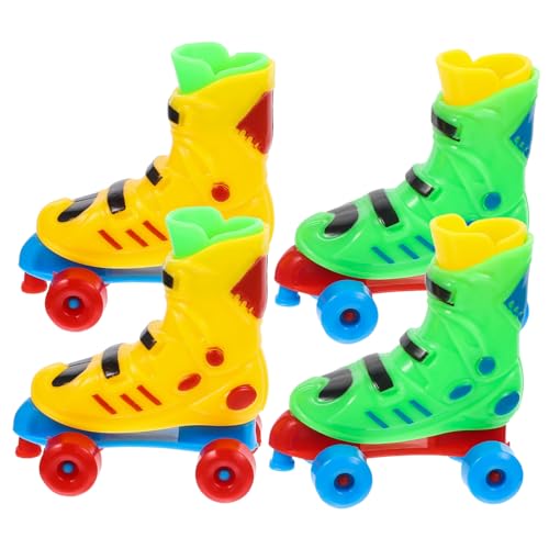 WOONEKY 2Paar Lustige Finger Rollschuhe Fingerspielzeug für Kompaktes Desktop mit Druckentlastendem Design für Kreative Spiele und Fingerflexibilität WOONEKY 2Paar Lustige Finger Rollschuhe Fingerspielzeug für Kompaktes Desktop mit Druckentlastendem Design für Kreative Spiele und Fingerflexibilität von WOONEKY