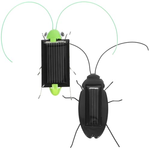 WOONEKY 2Stücke Solarbetriebene Insekten Simulation und Kakerlake für Bildung und Outdoor Aktivitäten für Familien WOONEKY 2Stücke Solarbetriebene Insekten Simulation und Kakerlake für Bildung und Outdoor Aktivitäten für Familien von WOONEKY
