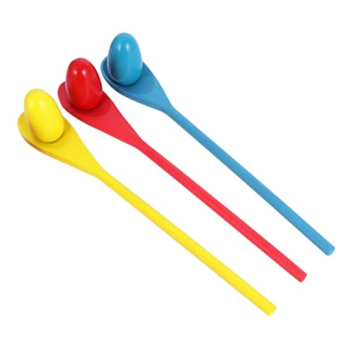WOONEKY 3 Sätze Balancierstab für Lernspiel Egg and Spoon Game mit Holzlöffel und Ball Leicht und Tragbar für Staffelläufe Indoor und Outdoor Geschenk für Jungen und Zufällige Farbe WOONEKY 3 Sätze Balancierstab für Lernspiel Egg and Spoon Game mit Holzlöffel und Ball Leicht und Tragbar für Staffelläufe Indoor und Outdoor Geschenk für Jungen und Zufällige Farbe von WOONEKY