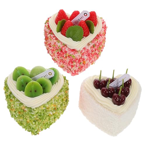 WOONEKY 3 Stück Kuchen-Modell deko zartes Kuchenmodell Dessert -Shop -Requisite Kuchenrequisiten Requisiten für den Dessertladen Kuchenmodelle Kuchen-Food-Modell Hartschaum WOONEKY 3 Stück Kuchen-Modell deko zartes Kuchenmodell Dessert -Shop -Requisite Kuchenrequisiten Requisiten für den Dessertladen Kuchenmodelle Kuchen-Food-Modell Hartschaum von WOONEKY