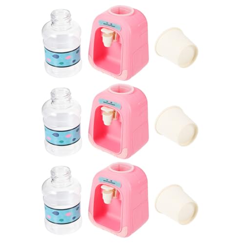 WOONEKY 3 Stück Miniatur Wasserspender Teiliges für Puppenhaus Niedlicher Trinkspender für Fantasievolles für Ab Jahren WOONEKY 3 Stück Miniatur Wasserspender Teiliges für Puppenhaus Niedlicher Trinkspender für Fantasievolles für Ab Jahren von WOONEKY