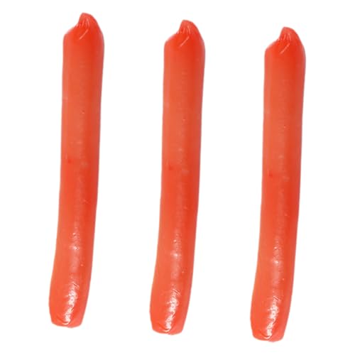 WOONEKY 3 Stück PVC Künstliche für Küchen Dekoration Fotografie Requisiten und Party Lebendige Farben Robustes Material WOONEKY 3 Stück PVC Künstliche für Küchen Dekoration Fotografie Requisiten und Party Lebendige Farben Robustes Material von WOONEKY