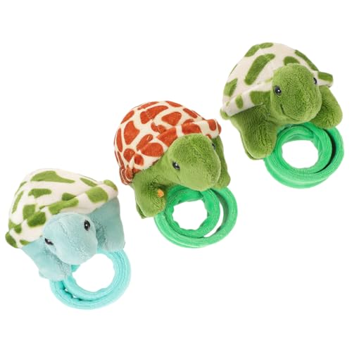 WOONEKY 3 Stück Plüsch Schildkröte Schnapparmband Teiliges Kinderfreundliches Slap Armband für Tier Mottopartys Geburtstagsgeschenke und Kreative Mitgebsel WOONEKY 3 Stück Plüsch Schildkröte Schnapparmband Teiliges Kinderfreundliches Slap Armband für Tier Mottopartys Geburtstagsgeschenke und Kreative Mitgebsel von WOONEKY