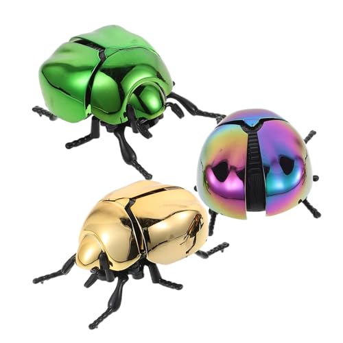 WOONEKY 3 Stück Realistischer Aufziehkäfer: Simulierte Käferfigur Für Kinder, Aprilscherz, Halloween-Dekoration, Lebensechtes Modellspielzeug, Gefälschte Insektenfigur WOONEKY 3 Stück Realistischer Aufziehkäfer: Simulierte Käferfigur Für Kinder, Aprilscherz, Halloween-Dekoration, Lebensechtes Modellspielzeug, Gefälschte Insektenfigur von WOONEKY