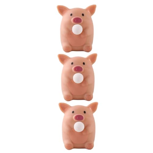 WOONEKY 3 Stück Stressabbau Schwein Quetschspielzeug Lustiges Langsam Zurückkehrendes Druckspielzeug für Büro und Zuhause Weiches Glattes Material für Party und Alltag WOONEKY 3 Stück Stressabbau Schwein Quetschspielzeug Lustiges Langsam Zurückkehrendes Druckspielzeug für Büro und Zuhause Weiches Glattes Material für Party und Alltag von WOONEKY
