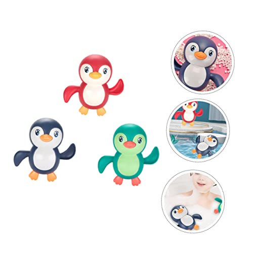 WOONEKY 3 Stück Teiliges Badewannenspielzeug Wind up Pinguin Badespielzeug Bunt Schwimmend für Junge Mädchen und Kleinkinder zur Hand Auge koordination und Spielerischem Lernen WOONEKY 3 Stück Teiliges Badewannenspielzeug Wind up Pinguin Badespielzeug Bunt Schwimmend für Junge Mädchen und Kleinkinder zur Hand Auge koordination und Spielerischem Lernen von WOONEKY