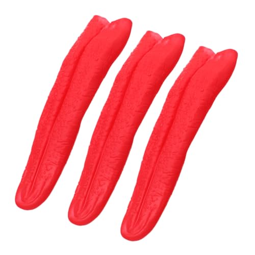 WOONEKY 3stücke Lange Falsche Zunge Für Halloween-Dekorationen Horrorthemen Und Bühnenshows Realistische Zungenrequisite Als Witz Und Trickrequisite WOONEKY 3stücke Lange Falsche Zunge Für Halloween-Dekorationen Horrorthemen Und Bühnenshows Realistische Zungenrequisite Als Witz Und Trickrequisite von WOONEKY