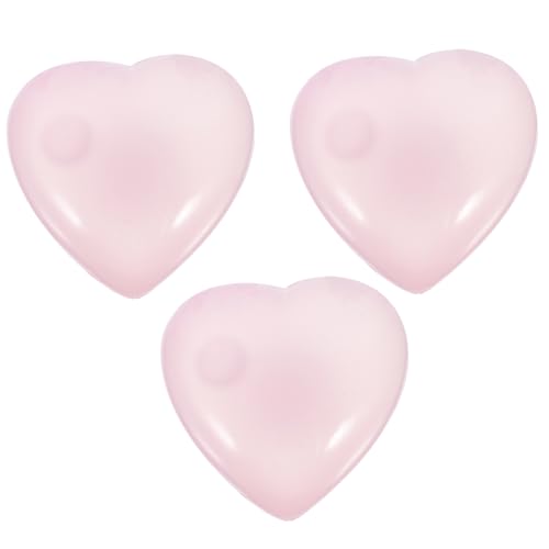 WOONEKY 3 Stück Teiliges Herzspielzeug Bunte Quetschbälle mit Langsamer Rückfederung Weiche Squishy Balls für Jahre als Partygeschenke und Stressabbauendes von WOONEKY