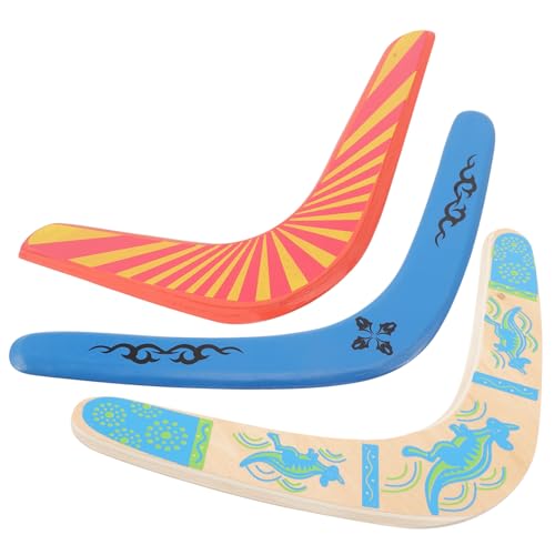 WOONEKY 3 Stück Teiliges Holz wurftoy für Outdoor Sportspielzeug Drehbar Einfach zu Werfen Geeignet für Familie Gemeinsames Spiel WOONEKY 3 Stück Teiliges Holz wurftoy für Outdoor Sportspielzeug Drehbar Einfach zu Werfen Geeignet für Familie Gemeinsames Spiel von WOONEKY