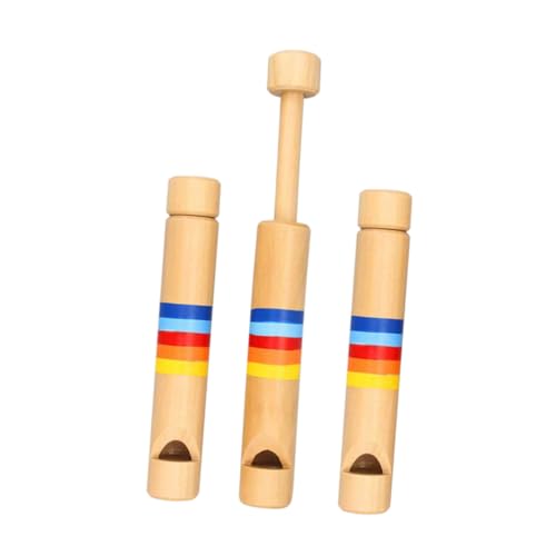 WOONEKY 3 Stück Teiliges Holzflöten Pädagogisches Musikinstrument Leicht Tragbar Fördert Musikalische Früherziehung für Kreative Ziehflöte für Bühnenauftritte WOONEKY 3 Stück Teiliges Holzflöten Pädagogisches Musikinstrument Leicht Tragbar Fördert Musikalische Früherziehung für Kreative Ziehflöte für Bühnenauftritte von WOONEKY