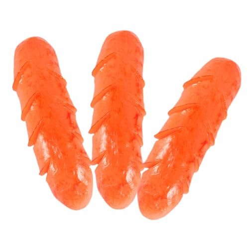 WOONEKY 3 Stück Teiliges Künstliche Bratwurst Dekoration Realistische Gefälschte Modelle Foto Requisiten für Küchen Party Tischdekoration von WOONEKY