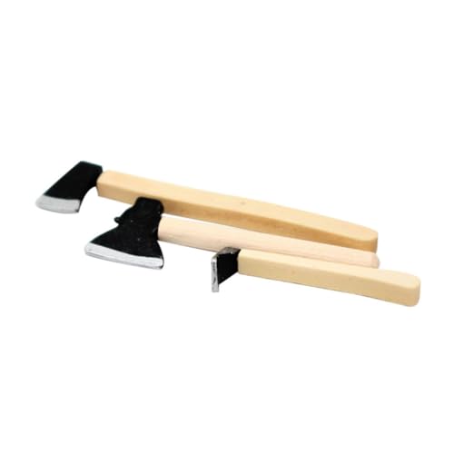 WOONEKY 3 Stück Teiliges Mini Gartengeräte aus Legierung und Holz Puppenhaus Zubehör für Mini Garten Detailreiche Miniaturwerkzeuge für Dekoration und Handspiel Leicht und Langlebig WOONEKY 3 Stück Teiliges Mini Gartengeräte aus Legierung und Holz Puppenhaus Zubehör für Mini Garten Detailreiche Miniaturwerkzeuge für Dekoration und Handspiel Leicht und Langlebig von WOONEKY