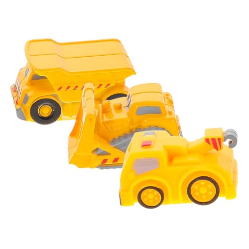 WOONEKY 3 Stück Teiliges Spielzeugautos Set aus Sicherem Baustellenfahrzeuge Muldenkipper Kran und Planierraupe Interaktives Lernspielzeug für Kreativität und Motorischen Fähigkeiten WOONEKY 3 Stück Teiliges Spielzeugautos Set aus Sicherem Baustellenfahrzeuge Muldenkipper Kran und Planierraupe Interaktives Lernspielzeug für Kreativität und Motorischen Fähigkeiten von WOONEKY