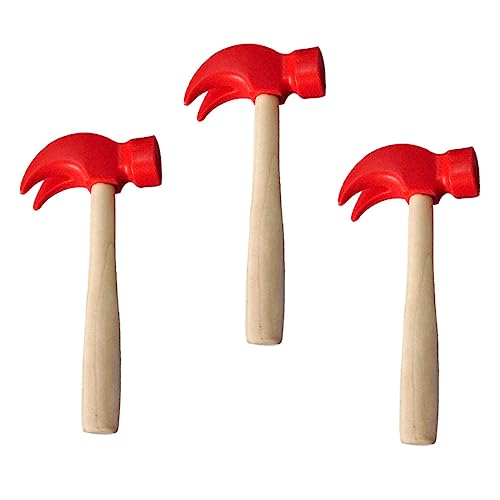 WOONEKY 3 Stücke Kinder Simulation Holzhammer Spielzeug Kinder Hammer Wartung Werkzeuge Spielzeug WOONEKY 3 Stücke Kinder Simulation Holzhammer Spielzeug Kinder Hammer Wartung Werkzeuge Spielzeug von WOONEKY