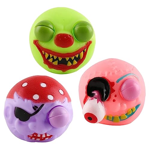 WOONEKY 3 Teiliges Quetschspielzeug, Kreatives Quetschspielzeug, Kleines Quetschspielzeug, Quetschspielzeug Für Kinder, Zappelspielzeug, Kreatives Quetschspielzeug, Lustiges von WOONEKY