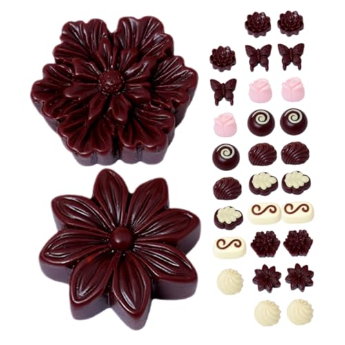 WOONEKY 30 Stück Realistische Dekorationen für Desserts und Partys Simulation von Schokoladenmodellen für Ansprechende Tischdekorationen WOONEKY 30 Stück Realistische Dekorationen für Desserts und Partys Simulation von Schokoladenmodellen für Ansprechende Tischdekorationen von WOONEKY