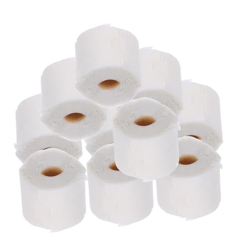 WOONEKY 30 Stück Teiliges Miniatur Toilettenpapier Puppenhaus Badezimmer Zubehör Mini Papierhandtuchrollen für Puppen Miniatur Dekoration Sammelobjekt WOONEKY 30 Stück Teiliges Miniatur Toilettenpapier Puppenhaus Badezimmer Zubehör Mini Papierhandtuchrollen für Puppen Miniatur Dekoration Sammelobjekt von WOONEKY