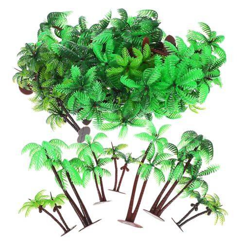 WOONEKY 31 STK. Plastische Palmenbäume für Diorama Dekoration Vielseitige Landschaftsaccessoires für Mikro Landschaften und Bastelprojekte WOONEKY 31 STK. Plastische Palmenbäume für Diorama Dekoration Vielseitige Landschaftsaccessoires für Mikro Landschaften und Bastelprojekte von WOONEKY