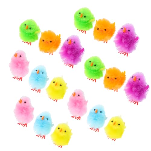 WOONEKY 36 Stück Teiliges Küken Deko für Ostern Niedliche Desktop Dekoration aus Hochwertigem Material Kreative Hühnerfiguren als Frühlings und Partydeko für Festliche Osterfeiern und WOONEKY 36 Stück Teiliges Küken Deko für Ostern Niedliche Desktop Dekoration aus Hochwertigem Material Kreative Hühnerfiguren als Frühlings und Partydeko für Festliche Osterfeiern und von WOONEKY