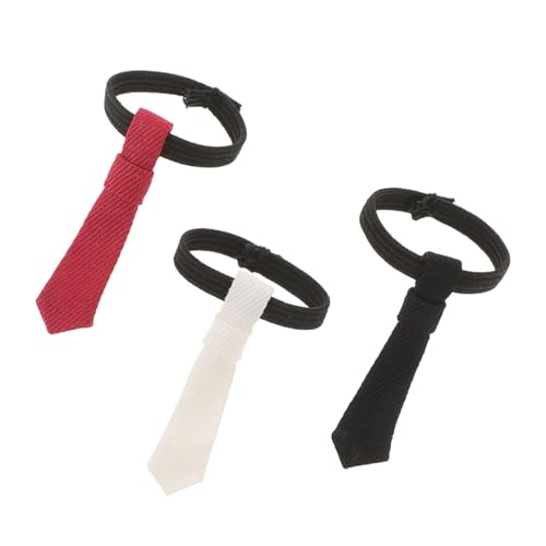 WOONEKY 3Stücke Action Figuren Elegantes Design Weiches Material Perfektes Puppenhaus Zubehör von WOONEKY