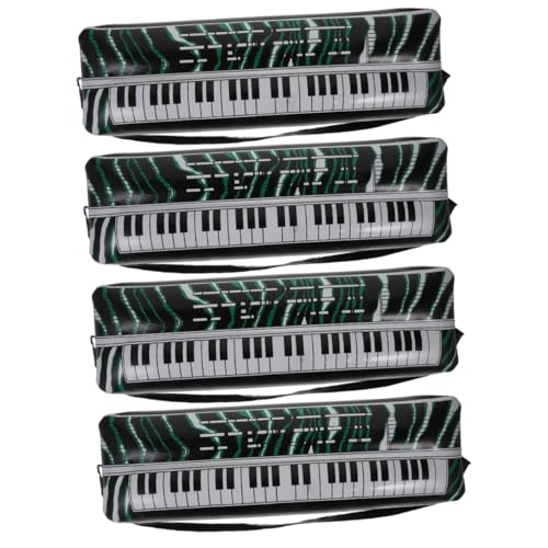 WOONEKY 4 Stück Aufblasbare Elektronische Tastatur, Aufblasbare Elektronische Orgeln, Partyzubehör, Strandparty, Fotoautomaten Requisiten, Kreative Aufblasbare Instrumenten Requisiten, von WOONEKY